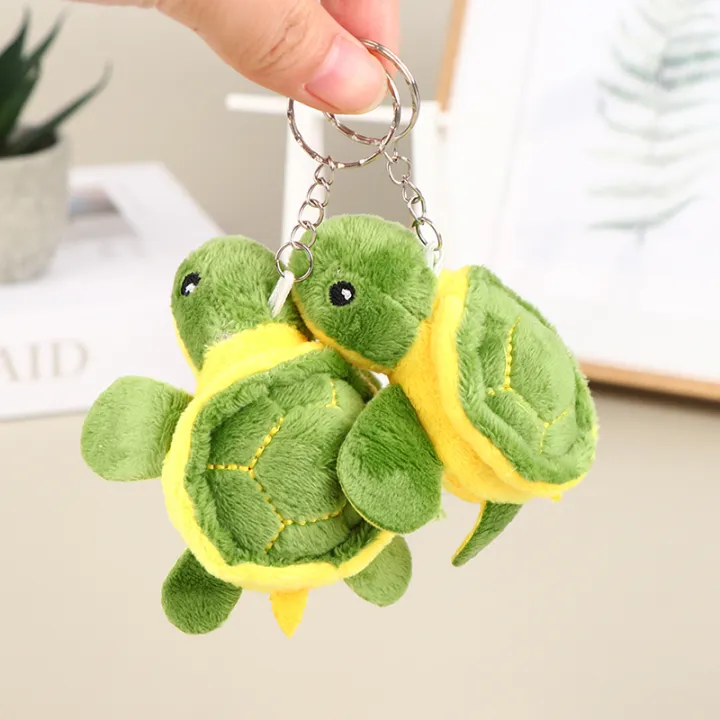 Buy  10CM Cute Turtle Stuffed Doll Soft Plush Toy Keychain Bag Decor Pendant Kid Gift at Best Price in Bangladesh