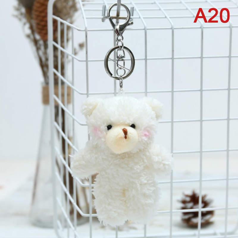 Buy  1pc Lovely Soft Plush Bear Keychain C1pc Lovely Soft Plush Bear Keychain Cute Cartoon Animal Pendant Key Ring ANLAN  at Best Price in Bangladesh