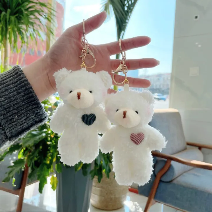 Buy  1pc Lovely Soft Plush Bear Keychain C1pc Lovely Soft Plush Bear Keychain Cute Cartoon Animal Pendant Key Ring ANLAN  at Best Price in Bangladesh