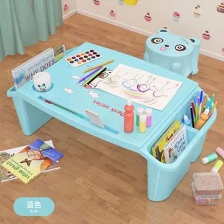 Picture of Baby Reading / Writing Table / Kids Study Table / Storage Box Plastic