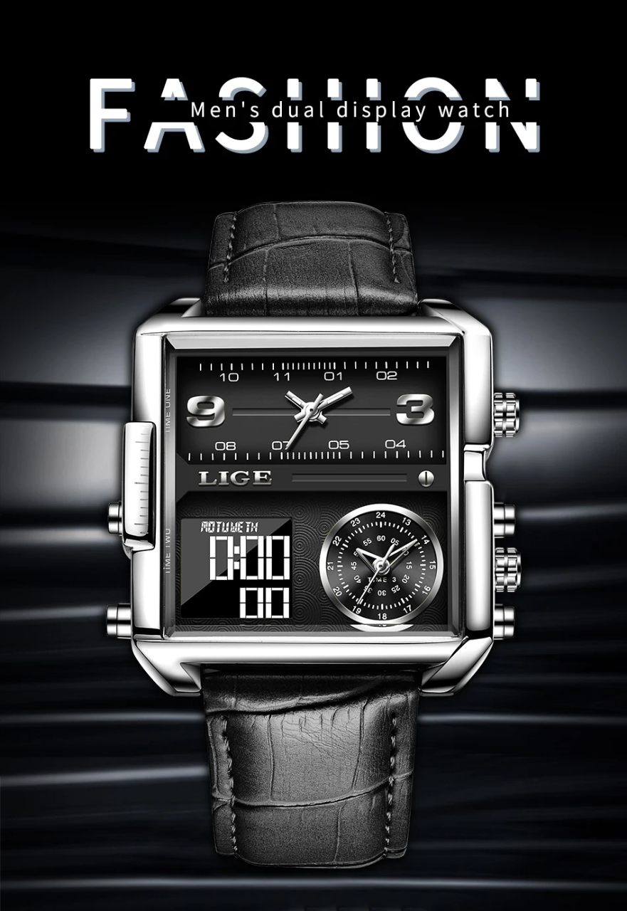 Buy   LIGE® Digital Clock Watch - UT-524 at best price In Bangladesh