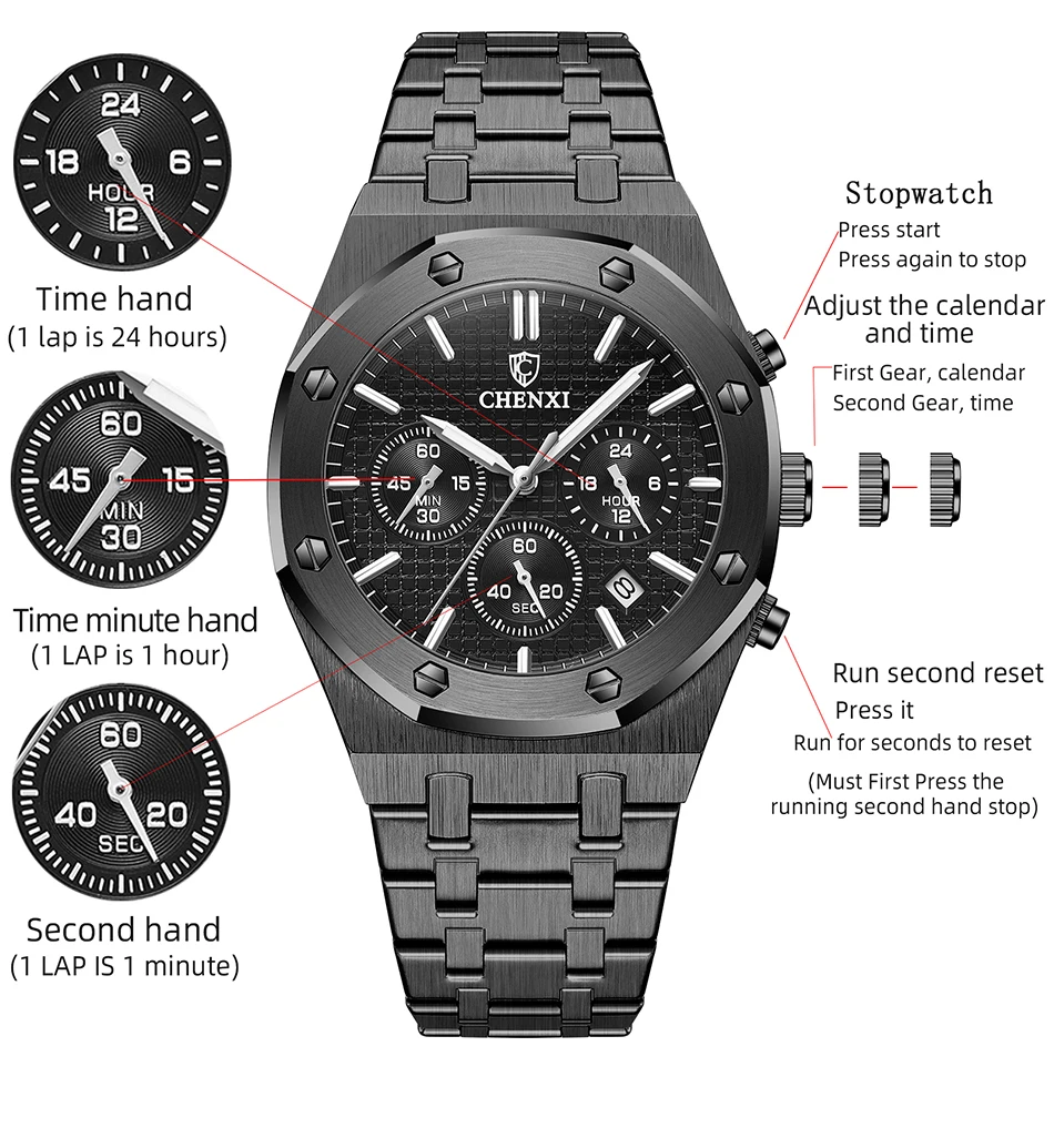 Buy  AGR - Aventadori STEEL Watch - UT-542  at best price In Bangladesh