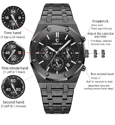 Buy  AGR - Aventadori STEEL Watch - UT-542  at best price In Bangladesh