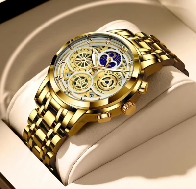 Buy  LIGELAND® Gold Watch - UT-545   at best price In Bangladesh