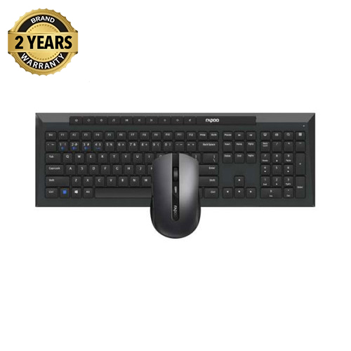 Buy Rapoo 8210M Multi-mode Keyboard & Mouse Combo  at Best Price In Bangladesh