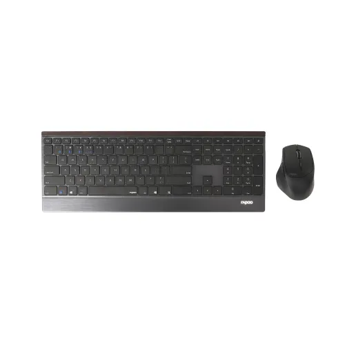 Buy Rapoo 9500M Multi-mode Wireless Keyboard & Mouse Combo  at Best Price In Bangladesh