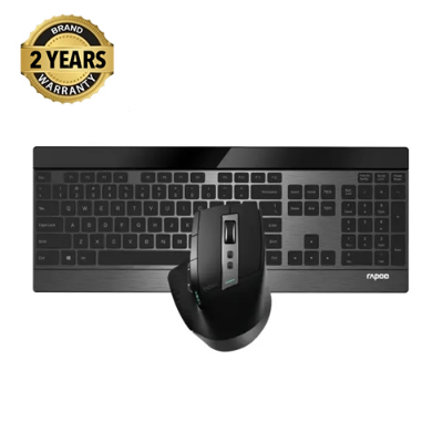 Buy Rapoo 9900M Multi-mode Wireless Keyboard & Mouse Combo  at Best Price In Bangladesh
