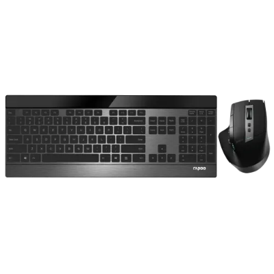 Buy Rapoo 9900M Multi-mode Wireless Keyboard & Mouse Combo  at Best Price In Bangladesh