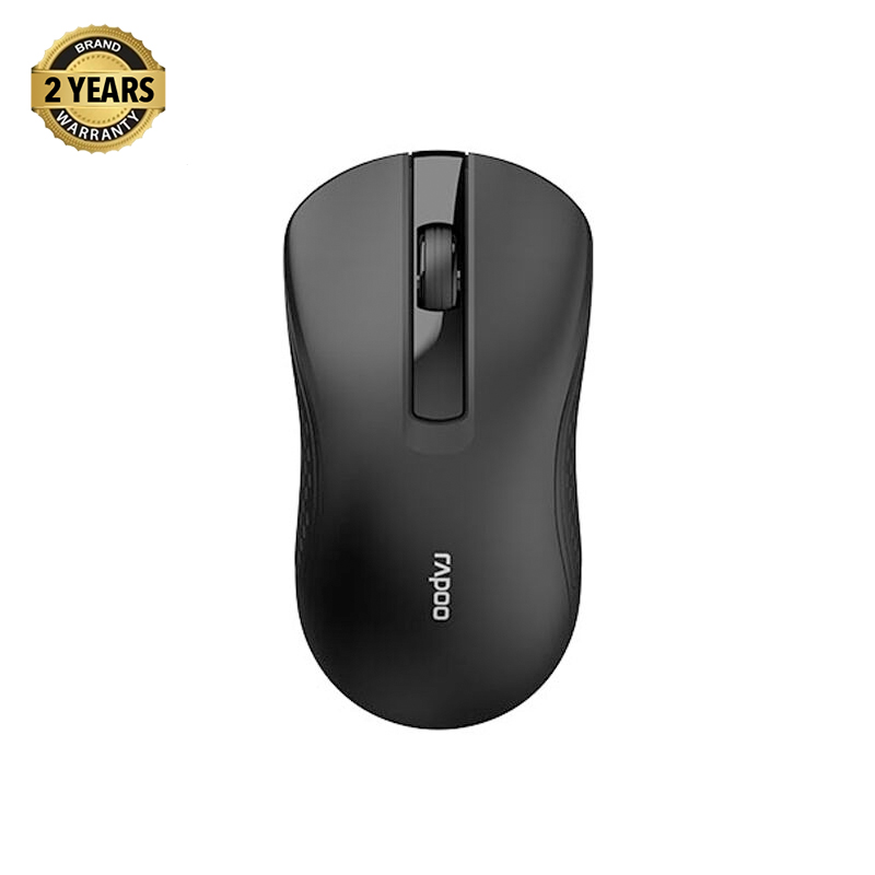 Buy Rapoo B20 Silent Wireless Optical Mouse - Black  at Best Price In Bangladesh