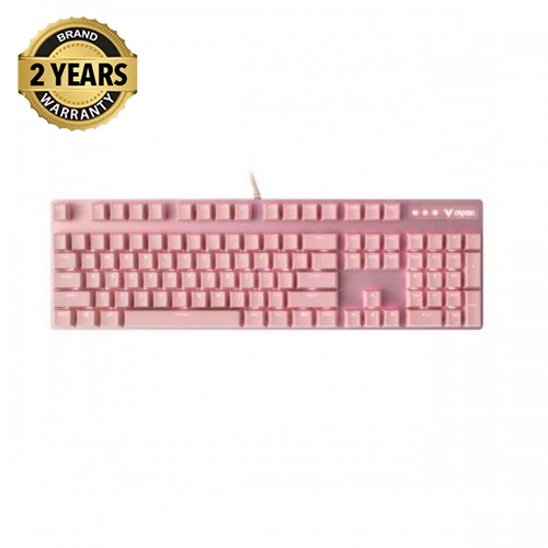 Buy Rapoo V500 PRO Backlit USB Mechanical Gaming Keyboard Spill-resistant Pink  at Best Price In Bangladesh