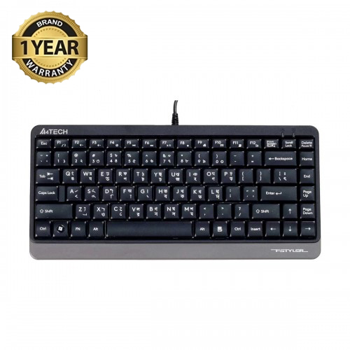 Buy A4TECH FK11 USB Mini Keyboard With Bangla Black at Best Price In Bangladesh