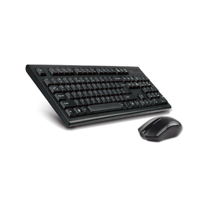 Buy A4Tech 3000N V-Track 2.4G Wireless Bangla Keyboard With Wireless Padless Optical Mouse  at Best Price In Bangladesh