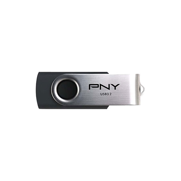 Buy   PNY Turbo Attache R 64GB USB 3.2 Gen 1 Black-Silver Pen Drive   at Best Price In Bangladesh