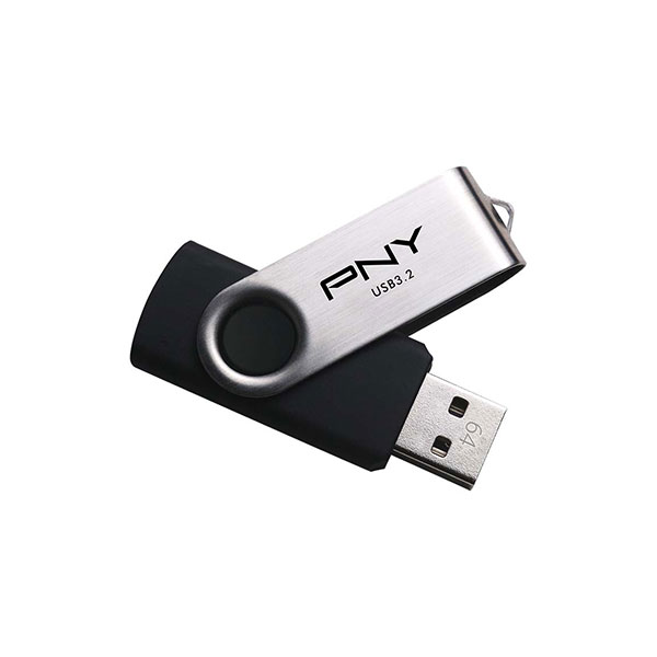 Buy   PNY Turbo Attache R 256GB USB 3.2 Gen 1 Black-Silver Pen Drive at Best Price In Bangladesh