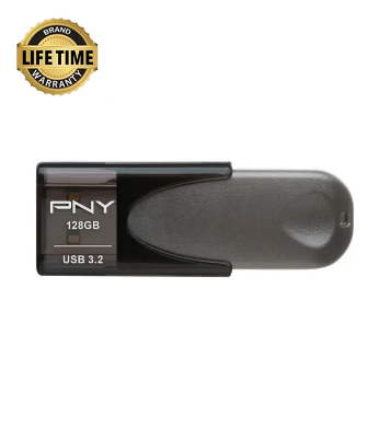Picture of PNY Elite Turbo Attache 4 128GB USB 3.2 Flash Drive