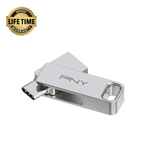 Picture of PNY Duo Link 64GB USB 3.2 Type-C Dual Pen Drive