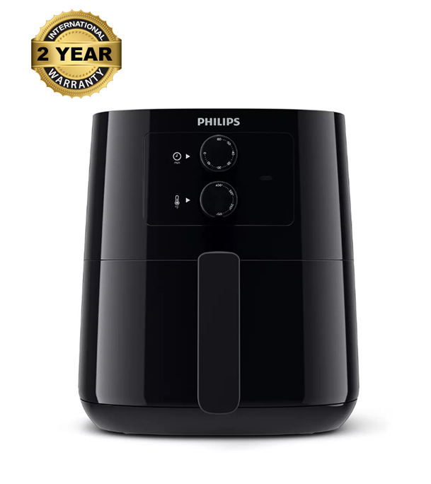 Buy Philips Air Fryer HD9200/90, Uses Up To 90% Less fat, 1400Watt 4.1 Liter, with Rapid Air Technology Black Large Online at Best Price