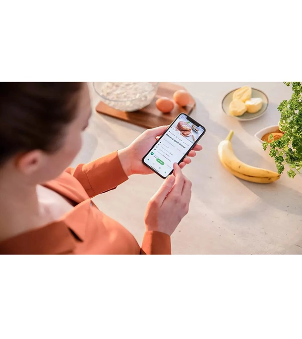 Buy Philips Air Fryer HD9200/90, Uses Up To 90% Less fat, 1400Watt 4.1 Liter, with Rapid Air Technology Black Large Online at Best Price