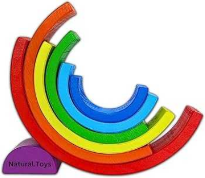 Picture of "Wooden Stacking Rainbow - Small "