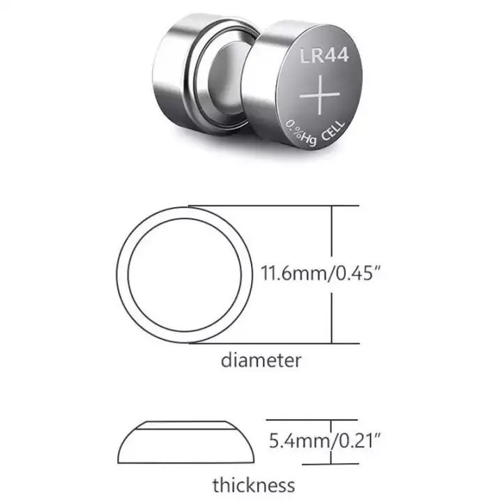 Picture of Alkaline Button Cell Battery - AG13/LR44 &gt; 10 Piece [1 Pack]