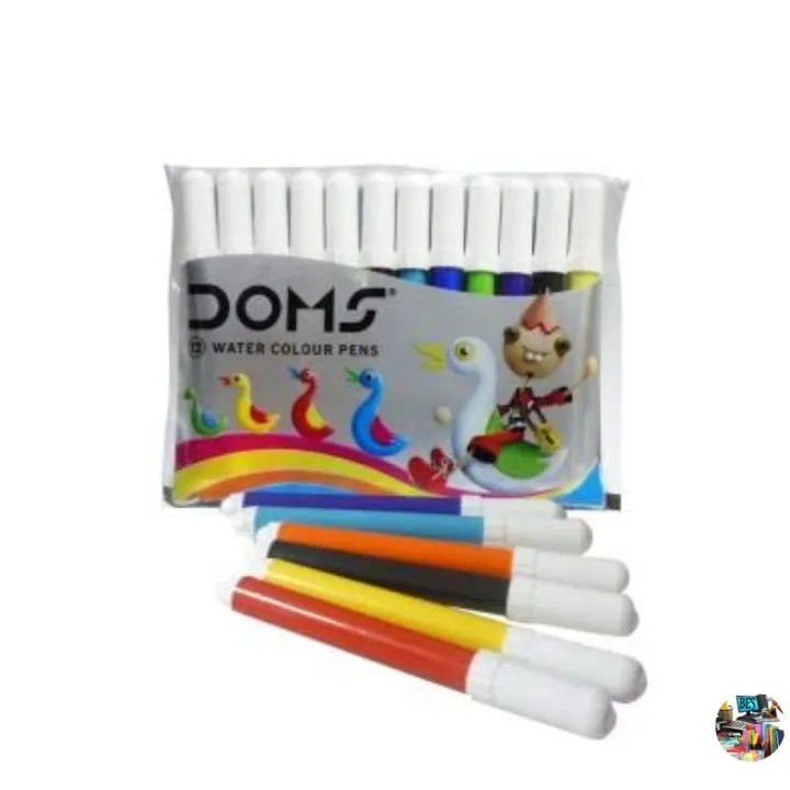 Picture of Mini Water Color Pens 12 Colour  Set