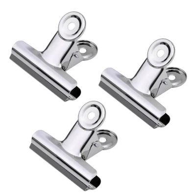 Picture of Bulldog Clip, Round Clip, Binder Clip 2"inch - 2Piece