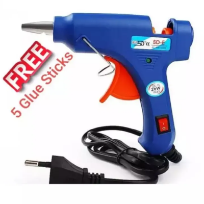 Picture of Hot Melt Glue Gun 20w With 5 Piece Glue Stick Free