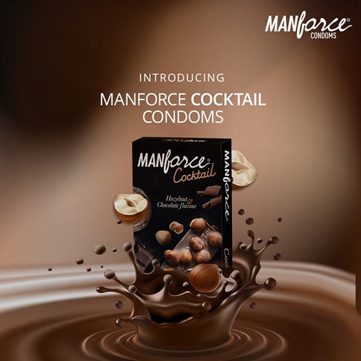 Buy Manforce Cocktail Chocolate & Hazelnut Dotted-Ring Condom 3'S Pack  at Best Price In Bangladesh