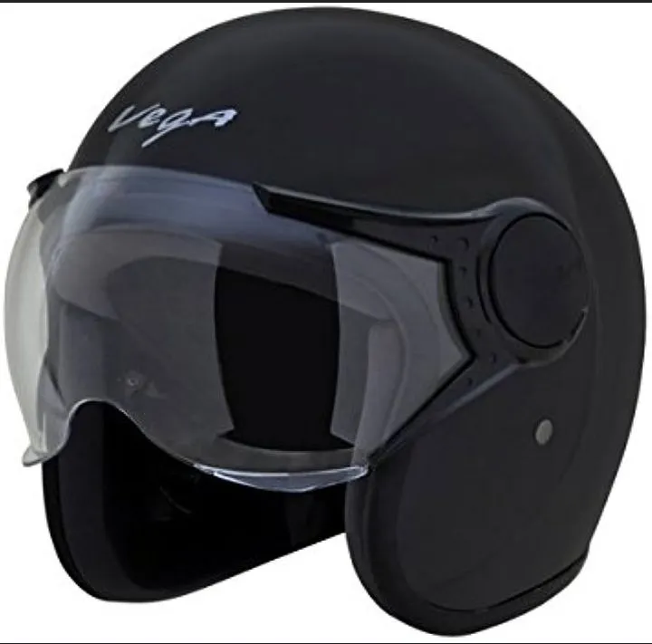 Buy   Vega Jeet Half Face Bike Helmet Black   at Best Price in Bangladesh