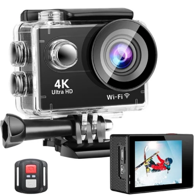 Buy 4K Sports Ultra HD With Remote 30M Under Water Action Camera   at best price In Bangladesh