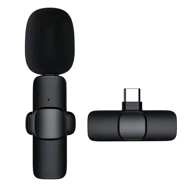 Buy K9 Type C Wireless Lavalier Microphone for Facebook Live Stream Recording   at best price In Bangladesh