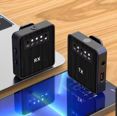 Buy X2 Wireless Microphone Lavalier Mobile Phone Recording Short Video Radio Microphone   at best price In Bangladesh