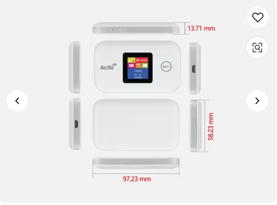Picture of  MF880 4g lte wifi 150Mbps portable mifis wireless 4g 10 users 4g pocket router wifi modem