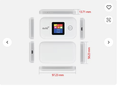 Picture of  MF880 4g lte wifi 150Mbps portable mifis wireless 4g 10 users 4g pocket router wifi modem