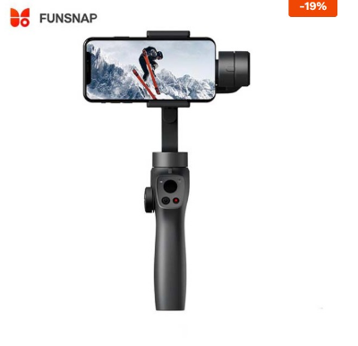 Buy Funsnap Capture 2S 3-Axis Handheld Gimbal Stabilizer at best price In Bangladesh