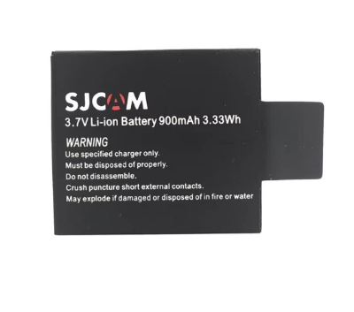 Buy SJ4000 battery 900mah 3.33wh for SJCAM SJ 4000 Series SJ4000 SJ5000 SJ6000 SJ8000 SJ7000 SJ9000 M10 EKEN 4K H8 H9 GIT-LB101    at best price In Bangladesh