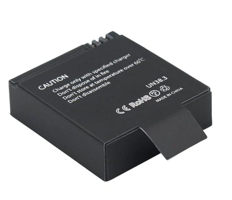 Buy SJCAM SJ6 Series 3.8V 1000mAh Li-ion Battery for SJ6 Legend, SJ6 Pro Sport Action Camera | Black  at best price In Bangladesh