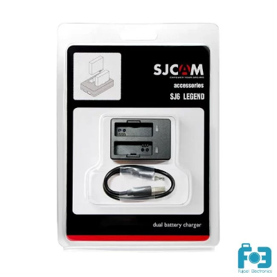 Buy SJCAM SJ6 legend dual battery charger for SJ6 Legend at best price In Bangladesh