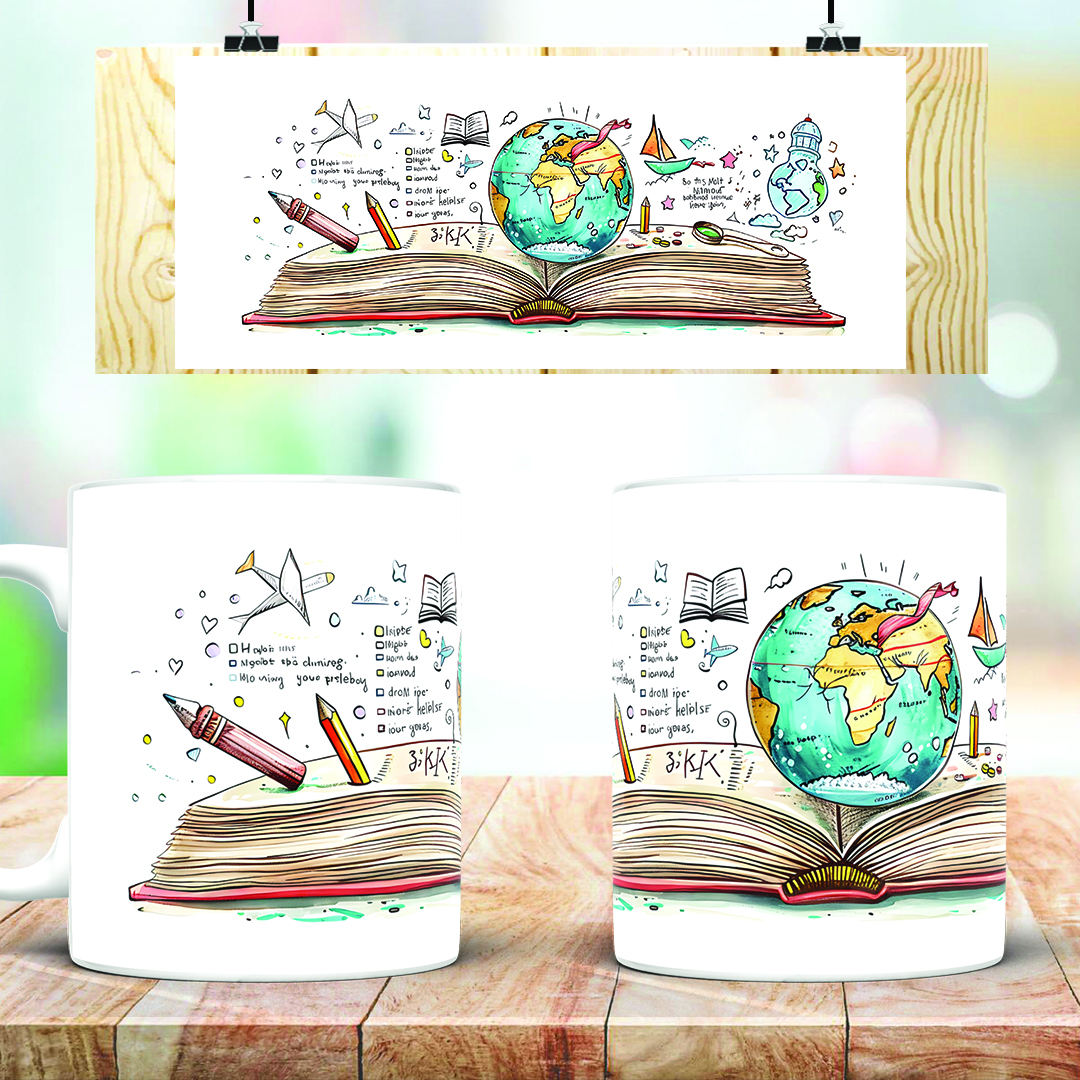 Kids World Mug, Gift For Kids, Kids Gift, Kids Birthday Gift