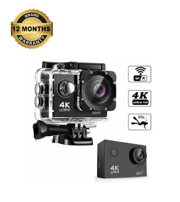 Picture of AUSEK AT-S9R Action Camera Ultra HD 4K COMBO PACK 60FPS Waterproof Camera Anti-shake WIFI Remote Control Sports Camera