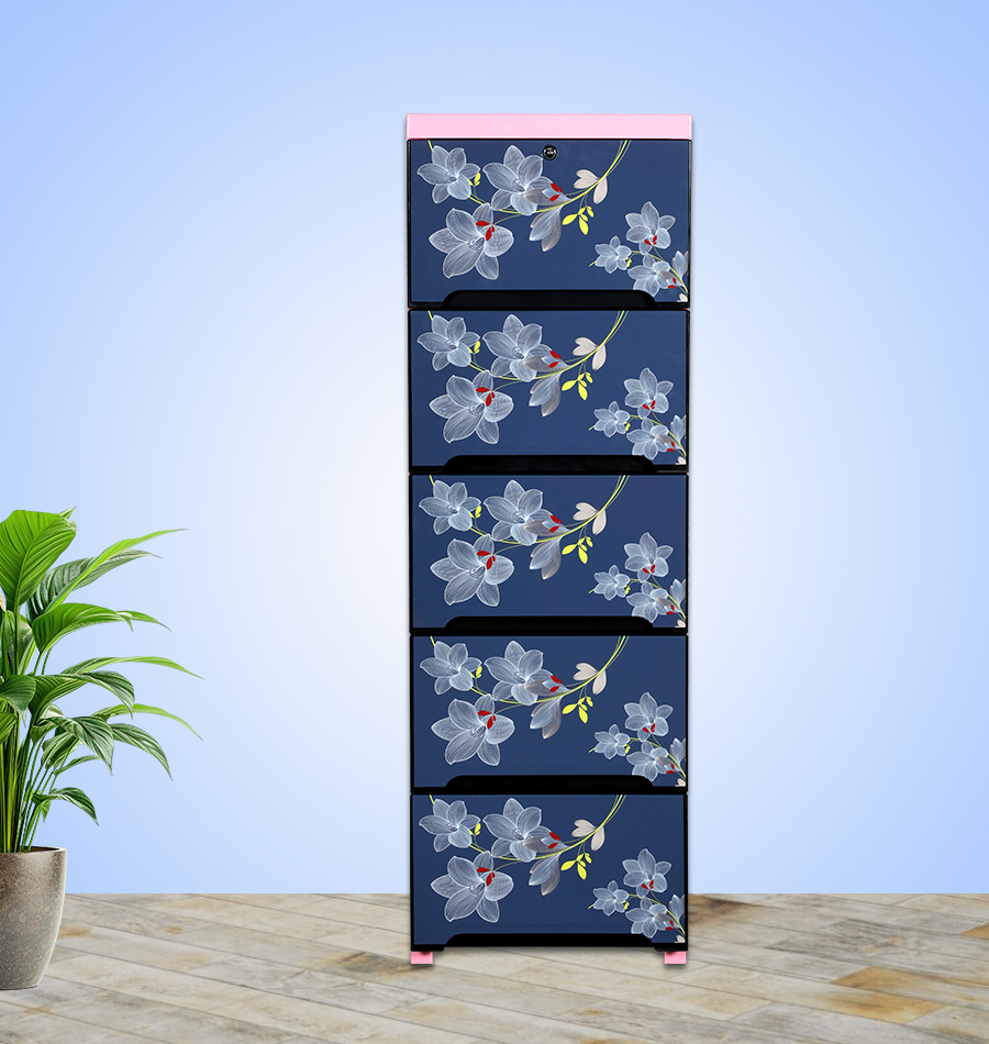 Buy Supreme Wardrobe (Single-5D) - Lily-TEL at Best Price In Bangladesh