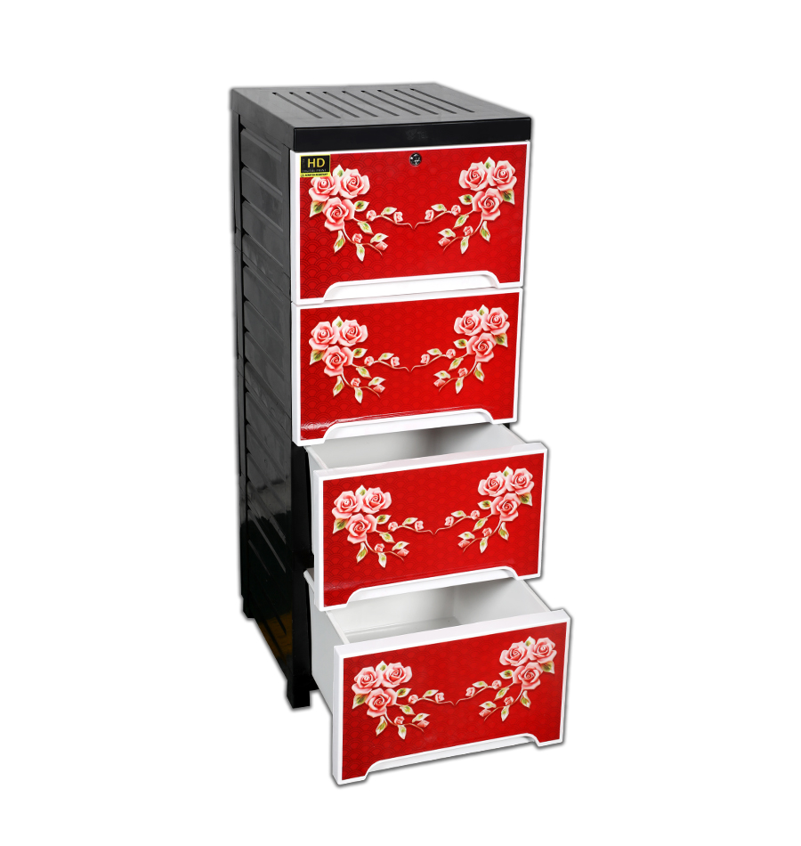 Buy Wardrobe HD Print Single 4D -Red Rose-TEL at Best Price In Bangladesh