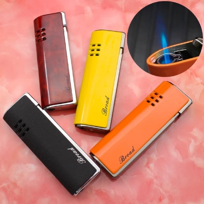 Picture of Broad Creative Direct Jet Outdoor Butane Windproof Reflatable Cigarete Gas Lighter