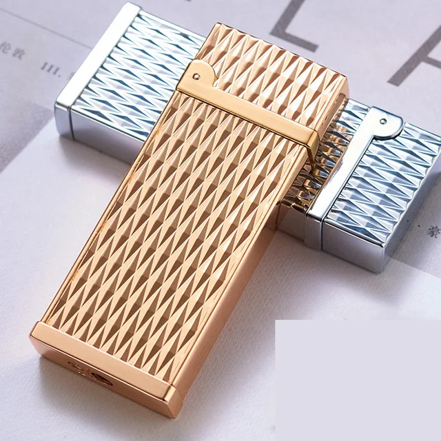 Picture of Newfangled - New Exclusive Crystal Cutting Style Metal Body Butane Windproof Cigarete Gas Lighter - Motors - Modern and Trendy