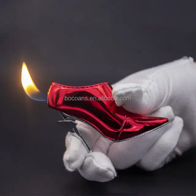 Picture of Progressive - Opulence at Its Best - New High Heel Style Lady Shoe Butane Windproof Cigarete Gas Lighter - Motors - Must Have