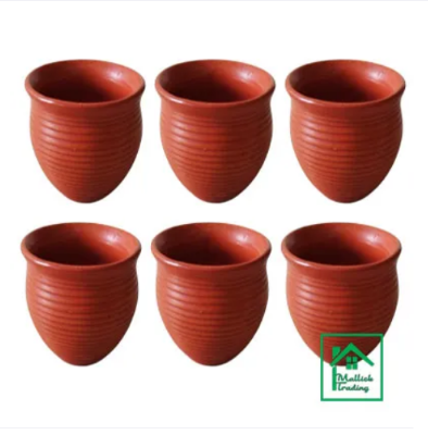 Buy Tea cup Matka tea cup set, Clay Matka Tea cup set, Matka Tea & Coffee Cups Handmade Ceramic Terracotta Clay Tea Cup, matka chair cups tea and coffeeshop at Best Prices in Bangladesh
