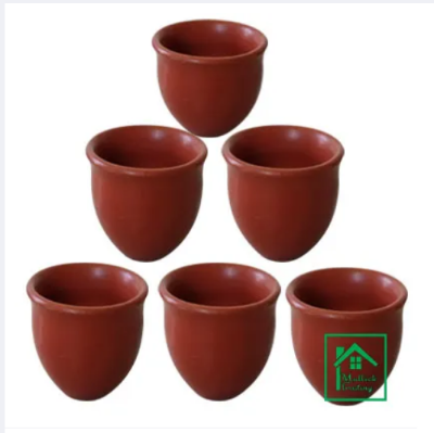 Buy Tea cup Matka tea cup set, Clay Matka Tea cup set, Matka Tea & Coffee Cups Handmade Ceramic Terracotta Clay Tea Cup, matka chair cups tea and coffeeshop at Best Prices in Bangladesh