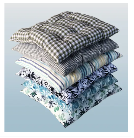 Buy  Chair cushion, chair cushion pillow, Chair Sitting Pillow, Chair Seat Cushion, chair pillow, sitting cushion, High-Quality Cotton Fabric 40cmx40cm Size, 1 pic at Best Prices in Bangladesh