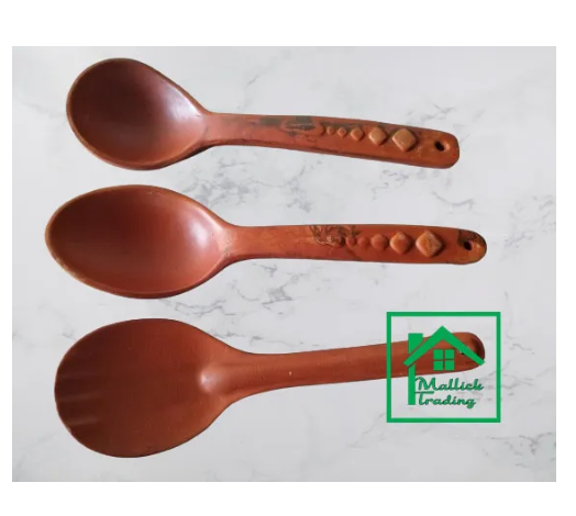 Buy Clay spoon. pottery spoons set, clay spoons set, clay spoons, Handmade Unglazed Clay Serving Spoon, Terracotta Spoons, Earthen Spoons 3 pics Round Spoon at Best Prices in Bangladesh