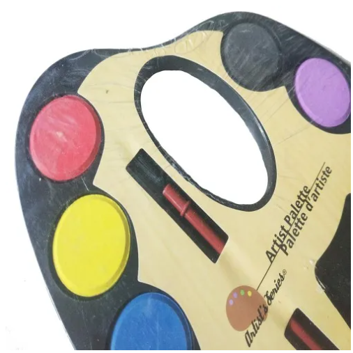 Buy Saffron Large Artist Palette with 12 Water Color and Paint Brush at Best Prices in Bangladesh